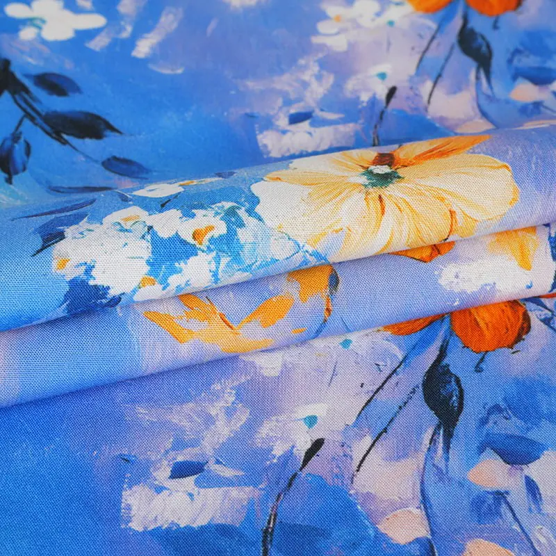 Eco-Friendly Rayon Reactive Printing Fabric