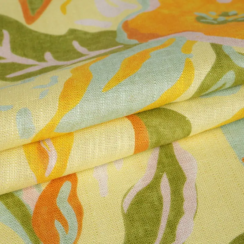 Breathable Linen Digital Inkjet Printing Fabric