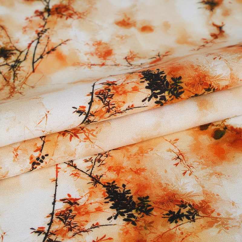 Eco-Friendly Rayon Reactive Printing Fabric