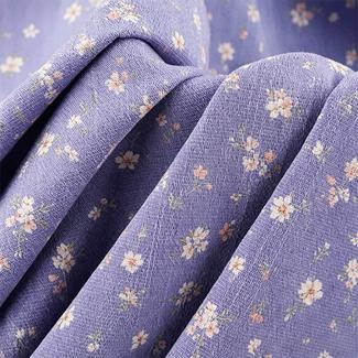 Rayon Linen-Like Slub Fabric
