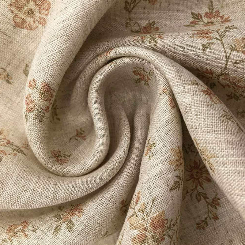 Linen na Tela ng Digital Printing