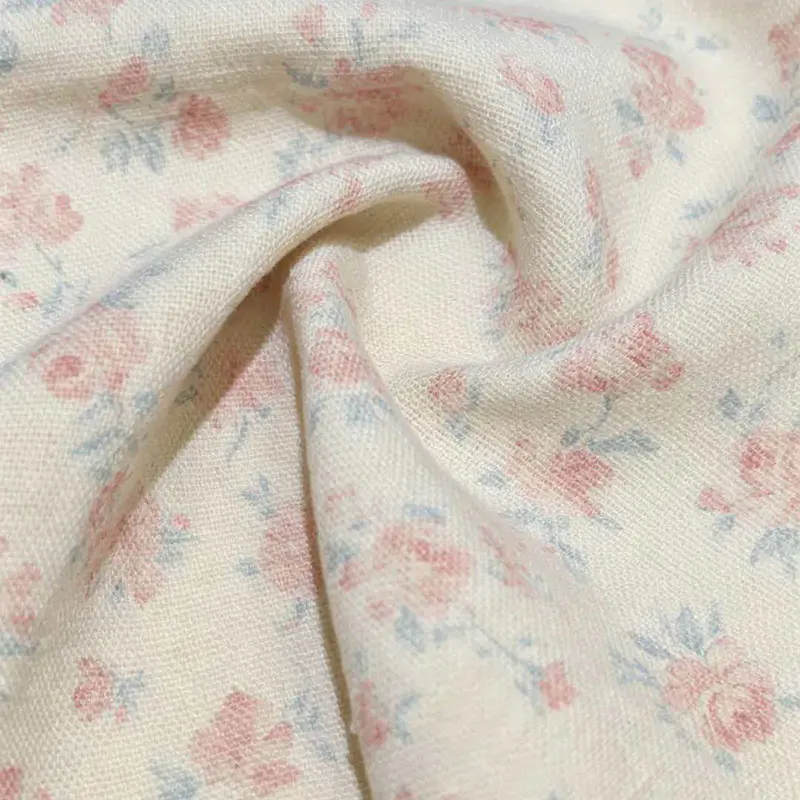Polyester-Linen na Pinaghalo na Tela